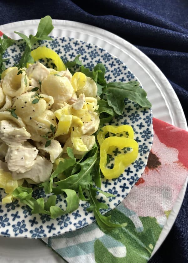 Chicken Pasta Salad with Peperoncini