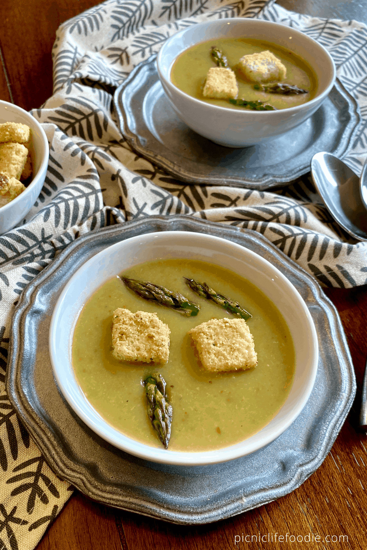 Asparagus and Potato Soup Recipe Picnic Life Foodie
