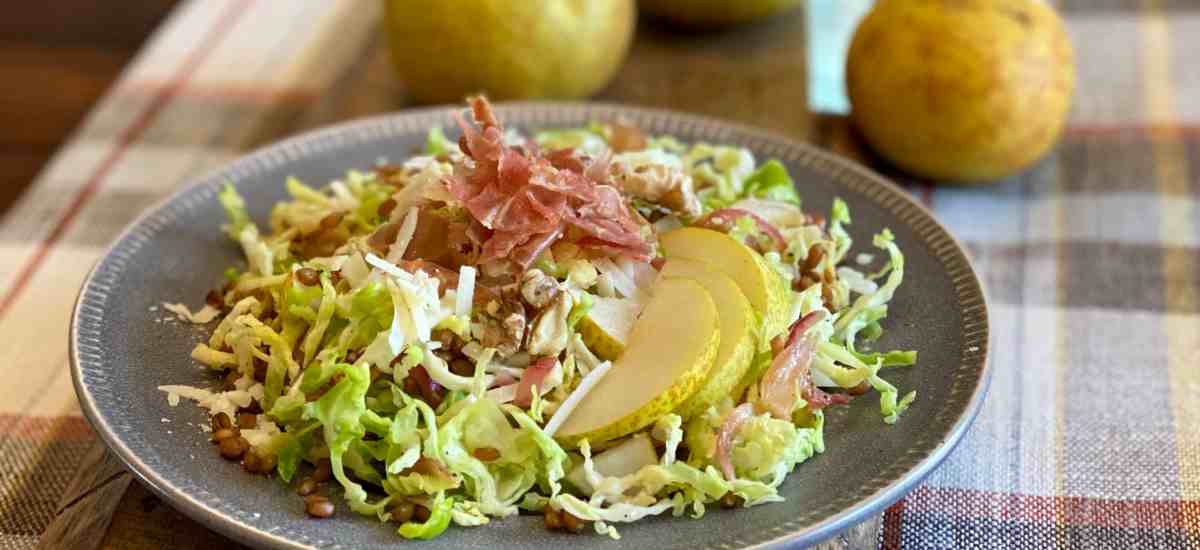 Shaved Brussels Sprout Salad